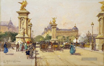 städtische Landschaft Werke - Petit Palais Eugene Galien Pariser